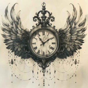 moment-realism-depth-illusion-for-lower-thigh – tattoo design ideas free ai generated – Gallery: watches-hourglass-inkby-ai