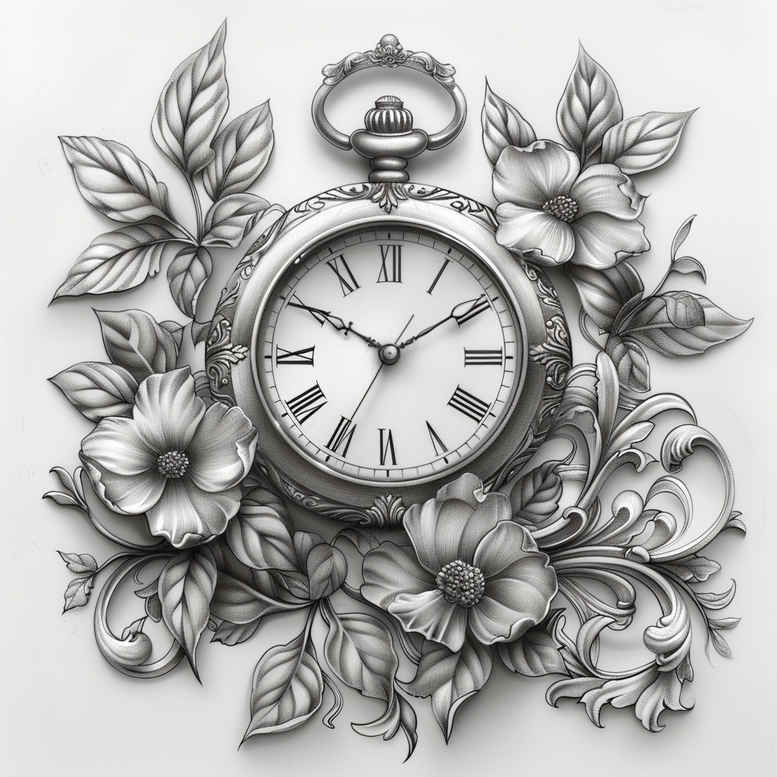 time-eternity-and-passing-symbol-surrealism-dream-motifs-for-biceps – tattoo design ideas free ai generated – Gallery: watches-hourglass-inkby-ai