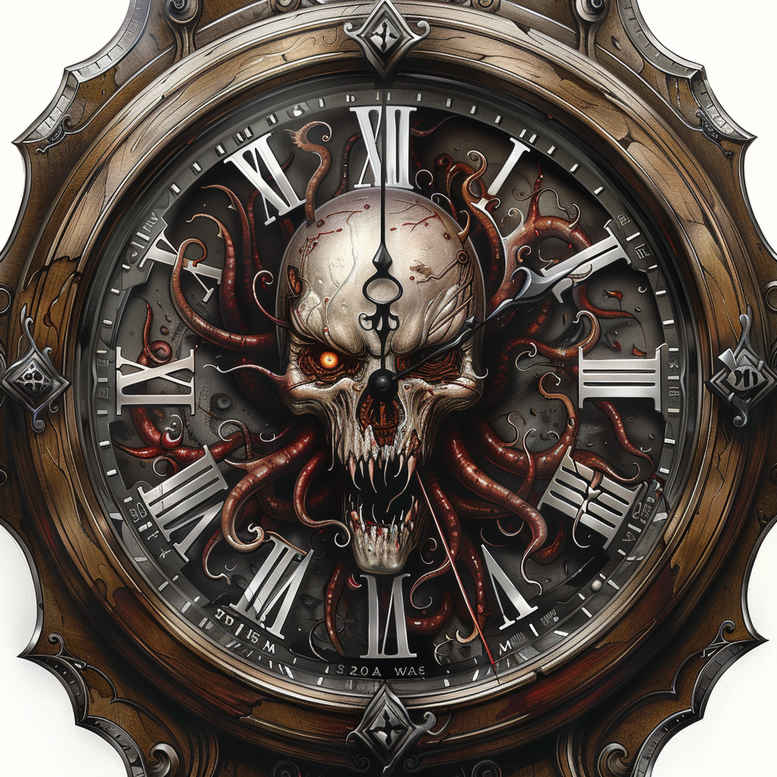 watches-hourglass tattoo design ideas Surrealism disorienting classic measure for lower arm