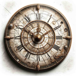 watches-hourglass tattoo design ideas spectral hues fading second for heel