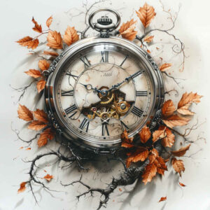 watches-hourglass tattoo design ideas color blending fleeting moments for wrist