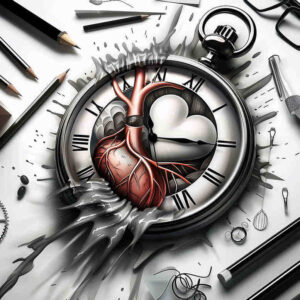 watches-hourglass tattoo design ideas bokeh fleeting tattoo for temple