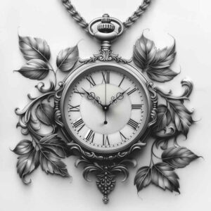 watches-hourglass tattoo design ideas Realism textured skin hourglass shape for heel