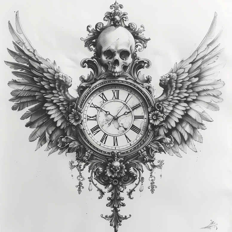 watches-hourglass tattoo design ideas clean fill hourglass shape stands for strength