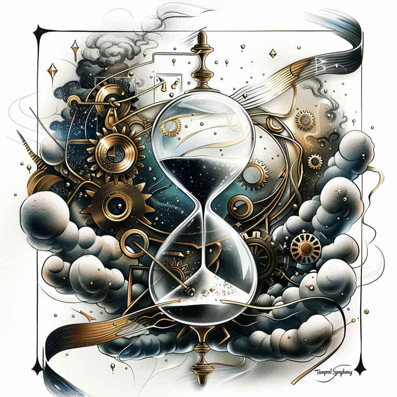 watches-hourglass tattoo design ideas smooth limited time stands for determination