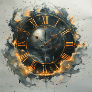 watches-hourglass tattoo design ideas vivid hues sand tattoo for side torso