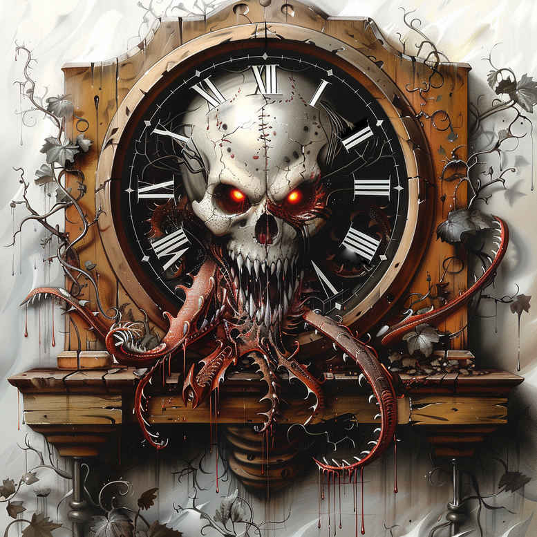 watches-hourglass tattoo design ideas Surrealism abstract forms timelessness symbolising endurance