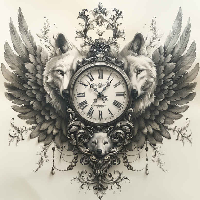 time-transformation-symbol-surrealism-hyperreal-for-shoulder-blade – tattoo design ideas free ai generated – Gallery: watches-hourglass-inkby-ai