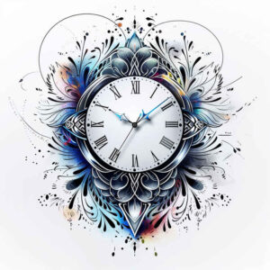 time-artistic-detail-realism-high-fidelity-for-shin – tattoo design ideas free ai generated – Gallery: watches-hourglass-inkby-ai
