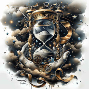 instant-neotraditional-vivid-detail-for-temple – tattoo design ideas free ai generated – Gallery: watches-hourglass-inkby-ai
