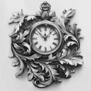time-in-motion-realism-natural-contrast-for-sternum – tattoo design ideas free ai generated – Gallery: watches-hourglass-inkby-ai