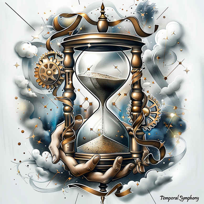 time-with-time-and-space-motif-neotraditional-refined-detail-for-wrist-side – tattoo design ideas free ai generated – Gallery: watches-hourglass-inkby-ai