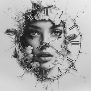 time-harmony-symbol-surrealism-spectral-hues-for-shoulder – tattoo design ideas free ai generated – Gallery: watches-hourglass-inkby-ai