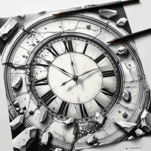 geometric-time-realism-micro-realism-for-lower-leg – tattoo design ideas free ai generated – Gallery: watches-hourglass-inkby-ai