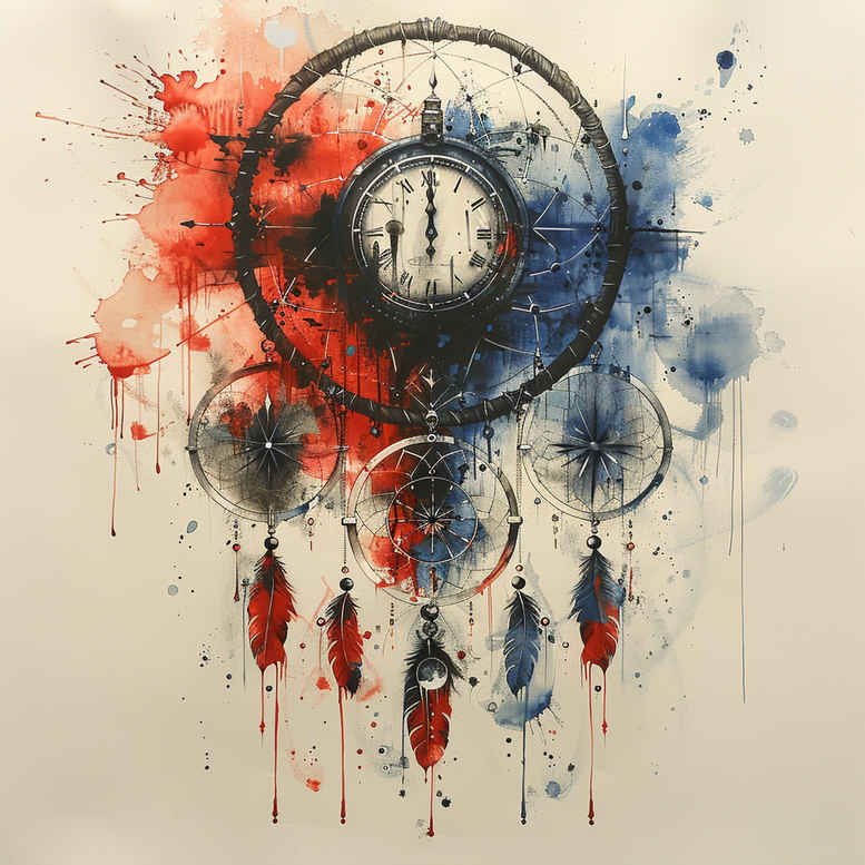 eternity-neotraditional-color-depth-for-shoulder – tattoo design ideas free ai generated – Gallery: watches-hourglass-inkby-ai