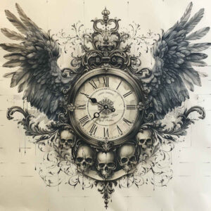 time-with-detail-neotraditional-crisp-lines-for-side-torso – tattoo design ideas free ai generated – Gallery: watches-hourglass-inkby-ai