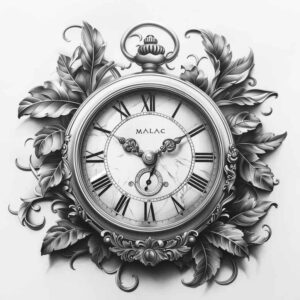 time-symbol-realism-hyper-realistic-for-back – tattoo design ideas free ai generated – Gallery: watches-hourglass-inkby-ai