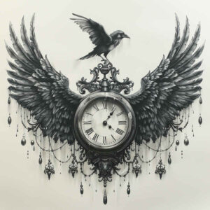 time-tattoo-realism-light-play-for-back-of-neck – tattoo design ideas free ai generated – Gallery: watches-hourglass-inkby-ai