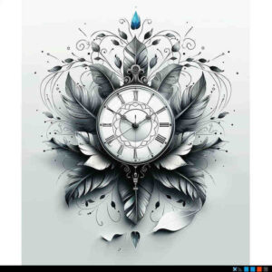passing-neotraditional-clear-lines-for-back-shoulder – tattoo design ideas free ai generated – Gallery: watches-hourglass-inkby-ai