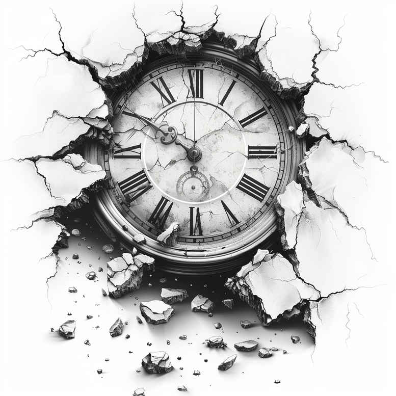 time-with-symbolism-neotraditional-contoured-forms-for-collarbone – tattoo design ideas free ai generated – Gallery: watches-hourglass-inkby-ai