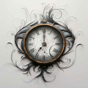 time-with-3d-effect-realism-smooth-complexion-for-temple – tattoo design ideas free ai generated – Gallery: watches-hourglass-inkby-ai