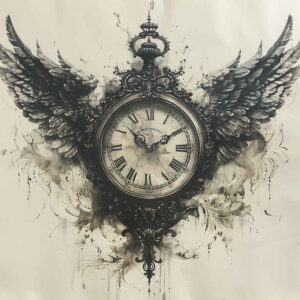 time-memory-symbol-realism-glowing-edges-for-behind-ear – tattoo design ideas free ai generated – Gallery: watches-hourglass-inkby-ai