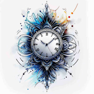 time-transformation-symbol-realism-cgi-realism-for-hand – tattoo design ideas free ai generated – Gallery: watches-hourglass-inkby-ai