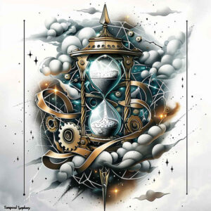time-mystery-motif-realism-contrast-play-for-shoulder – tattoo design ideas free ai generated – Gallery: watches-hourglass-inkby-ai