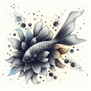 marine-beasts-surrealism-ethereal-glow-for-chest – tattoo design ideas free ai generated – Gallery: water-animals-inkby-ai