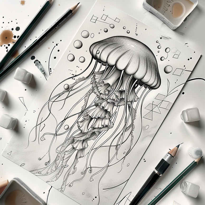 marine-animals-with-mystical-symbol-neotraditional-dynamic-linework-for-back-shoulder – tattoo design ideas free ai generated – Gallery: water-animals-inkby-ai