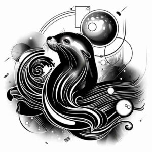 deep-sea-animals-realism-micro-detail-for-upper-thigh – tattoo design ideas free ai generated – Gallery: water-animals-inkby-ai