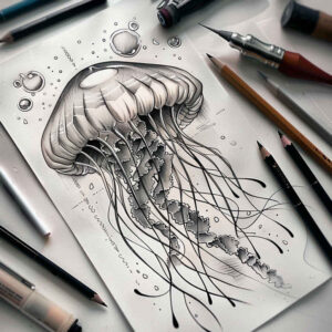 animals-with-ornament-neotraditional-vivid-detail-for-palm – tattoo design ideas free ai generated – Gallery: water-animals-inkby-ai