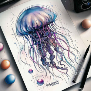 wave-motifs-realism-soft-contrast-for-spine – tattoo design ideas free ai generated – Gallery: water-animals-inkby-ai