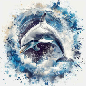 animals-with-ocean-motif-surrealism-enigmatic-aura-for-upper-thigh – tattoo design ideas free ai generated – Gallery: water-animals-inkby-ai
