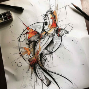 water-symbols-realism-light-reflections-for-arm – tattoo design ideas free ai generated – Gallery: water-animals-inkby-ai