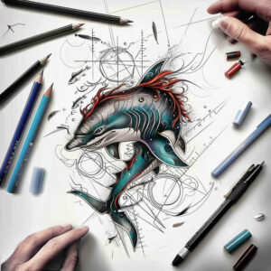 for-women-neotraditional-decorative-flourishes-for-inner-arm – tattoo design ideas free ai generated – Gallery: water-animals-inkby-ai