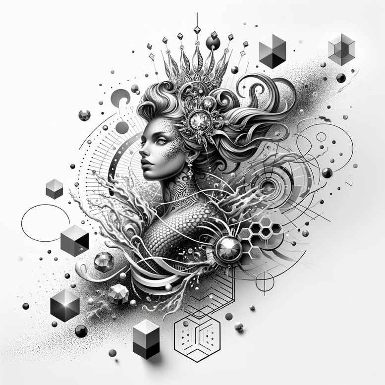 fish-realism-naturalistic-for-side-torso – tattoo design ideas free ai generated – Gallery: water-animals-inkby-ai