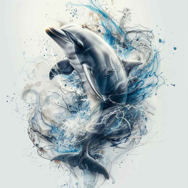 animals-with-ocean-motif-neotraditional-defined-outlines-for-foot – tattoo design ideas free ai generated – Gallery: water-animals-inkby-ai