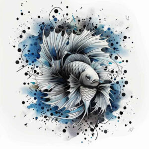animals-with-detail-neotraditional-classic-shading-for-upper-arm – tattoo design ideas free ai generated – Gallery: water-animals-inkby-ai
