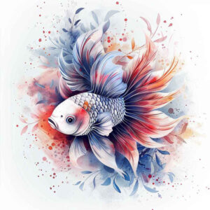 for-women-surrealism-shimmering-forms-for-foot – tattoo design ideas free ai generated – Gallery: water-animals-inkby-ai