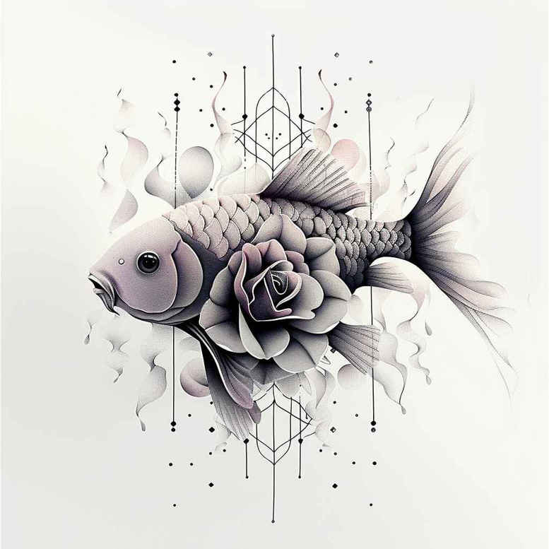 animals-with-detail-realism-moist-gloss-for-upper-chest – tattoo design ideas free ai generated – Gallery: water-animals-inkby-ai