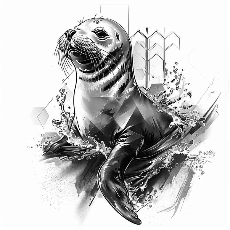 whales-realism-natural-contrast-for-back – tattoo design ideas free ai generated – Gallery: water-animals-inkby-ai