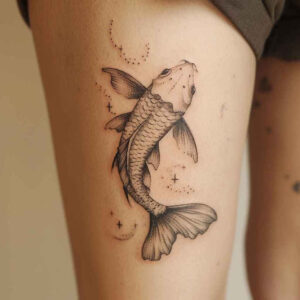 animals-with-shading-realism-perfect-proportions-for-thigh – tattoo design ideas free ai generated – Gallery: water-animals-inkby-ai