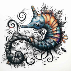 sharks-realism-crisp-detail-for-hip – tattoo design ideas free ai generated – Gallery: water-animals-inkby-ai