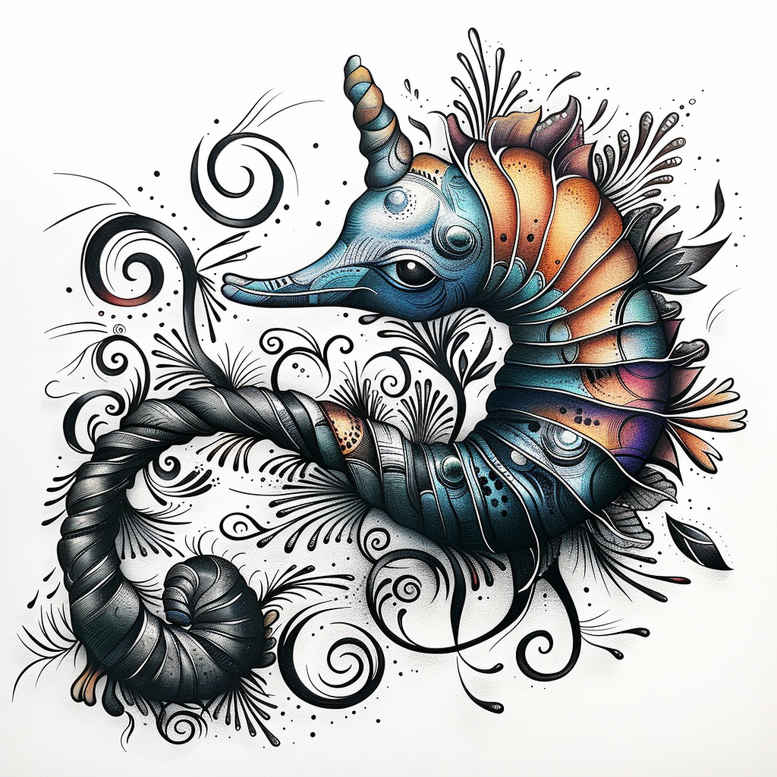 sharks-realism-crisp-detail-for-hip – tattoo design ideas free ai generated – Gallery: water-animals-inkby-ai