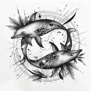 animals-with-water-neotraditional-enhanced-shading-for-side – tattoo design ideas free ai generated – Gallery: water-animals-inkby-ai