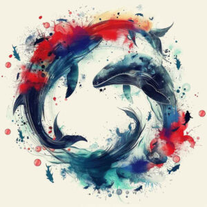 aquarium-animals-neotraditional-bold-texture-for-wrist-side – tattoo design ideas free ai generated – Gallery: water-animals-inkby-ai