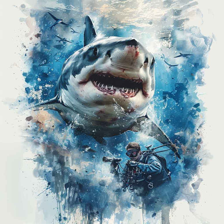 marine-animals-neotraditional-layered-fill-for-shoulder-blade – tattoo design ideas free ai generated – Gallery: water-animals-inkby-ai