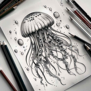 animals-with-harmony-motif-for-men-realism-color-precision-for-lower-chest – tattoo design ideas free ai generated – Gallery: water-animals-inkby-ai