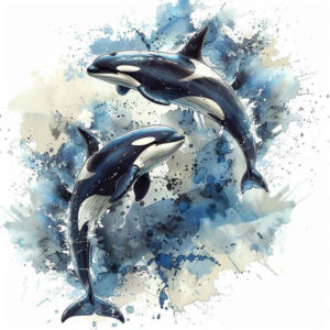 animals-with-harmony-motif-for-men-neotraditional-sharp-contrast-for-shin – tattoo design ideas free ai generated – Gallery: water-animals-inkby-ai